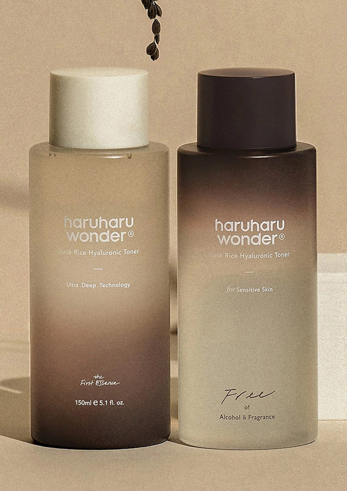 HARUHARU WONDER Black Rice Hyaluronic Toner Free of Alcohol Fragrance